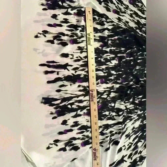 Tahari Women’s Blouse Large Polyester Poncho Style Sleeves - Picture 6 of 8